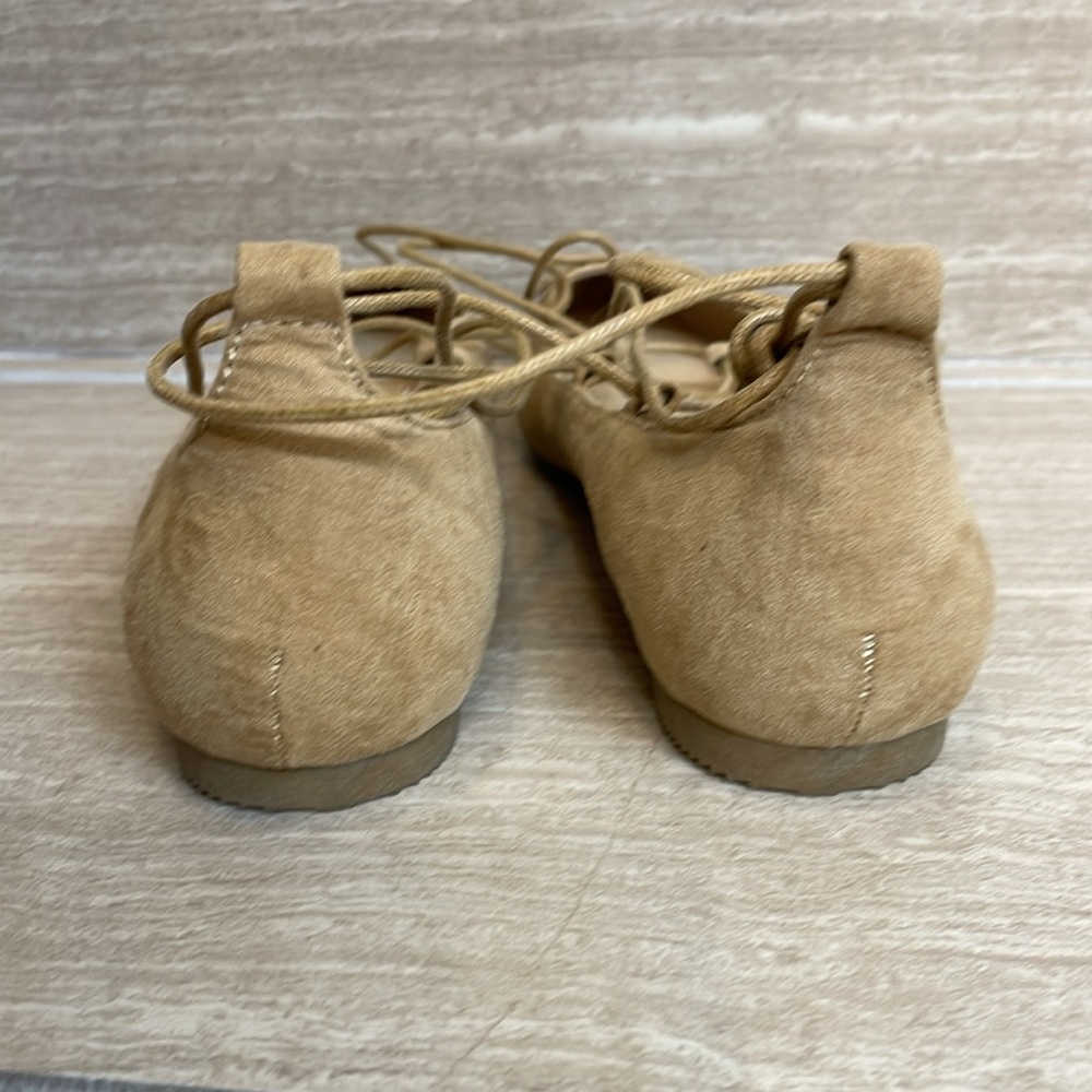 CHINESE LAUNDRY NWT Women's Size 7.5 "Endless Summer Ghillie Ballet Flat Lace-Up - Picture 8 of 10